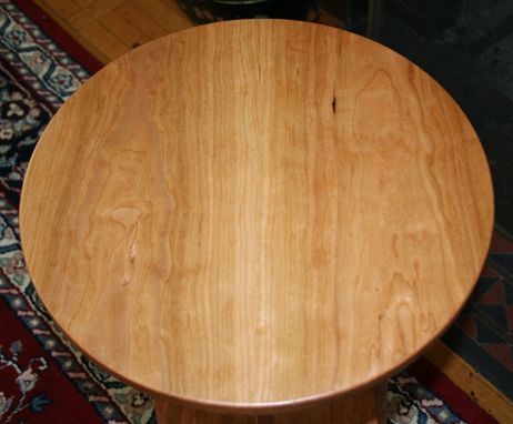 Custom Made Limbert Tabourette (Side Table) In Cherry