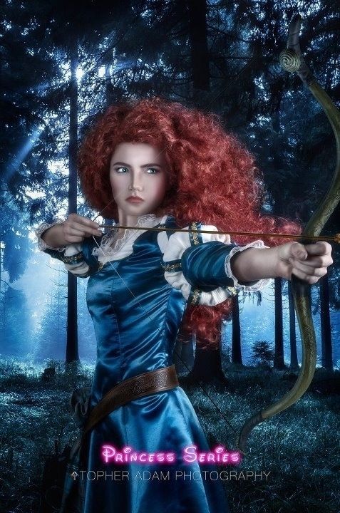 Custom Made Merida Version A Brave Inspired Costume Wig Adult