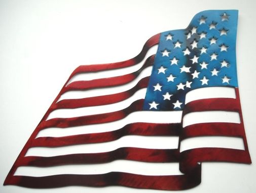 Custom Made United States Flag Wall Art