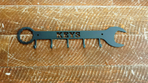 Custom Made Custom Metal Wrench Key Rack