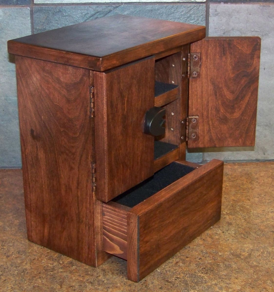 Hand Made Personalized Man's Jewelry Box by Palmer Union Design