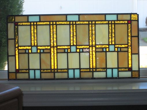 Custom Made Tiffany Style Stained Glass Panel