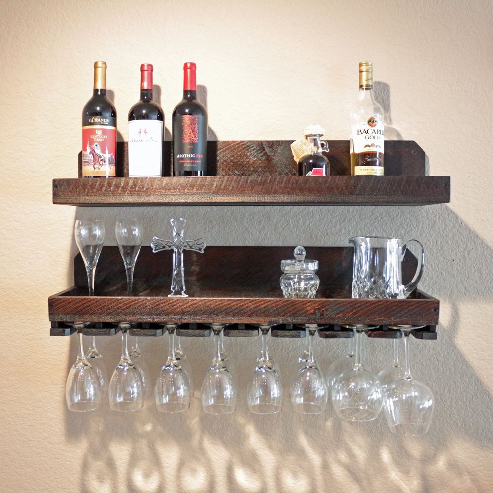 wall wine rack