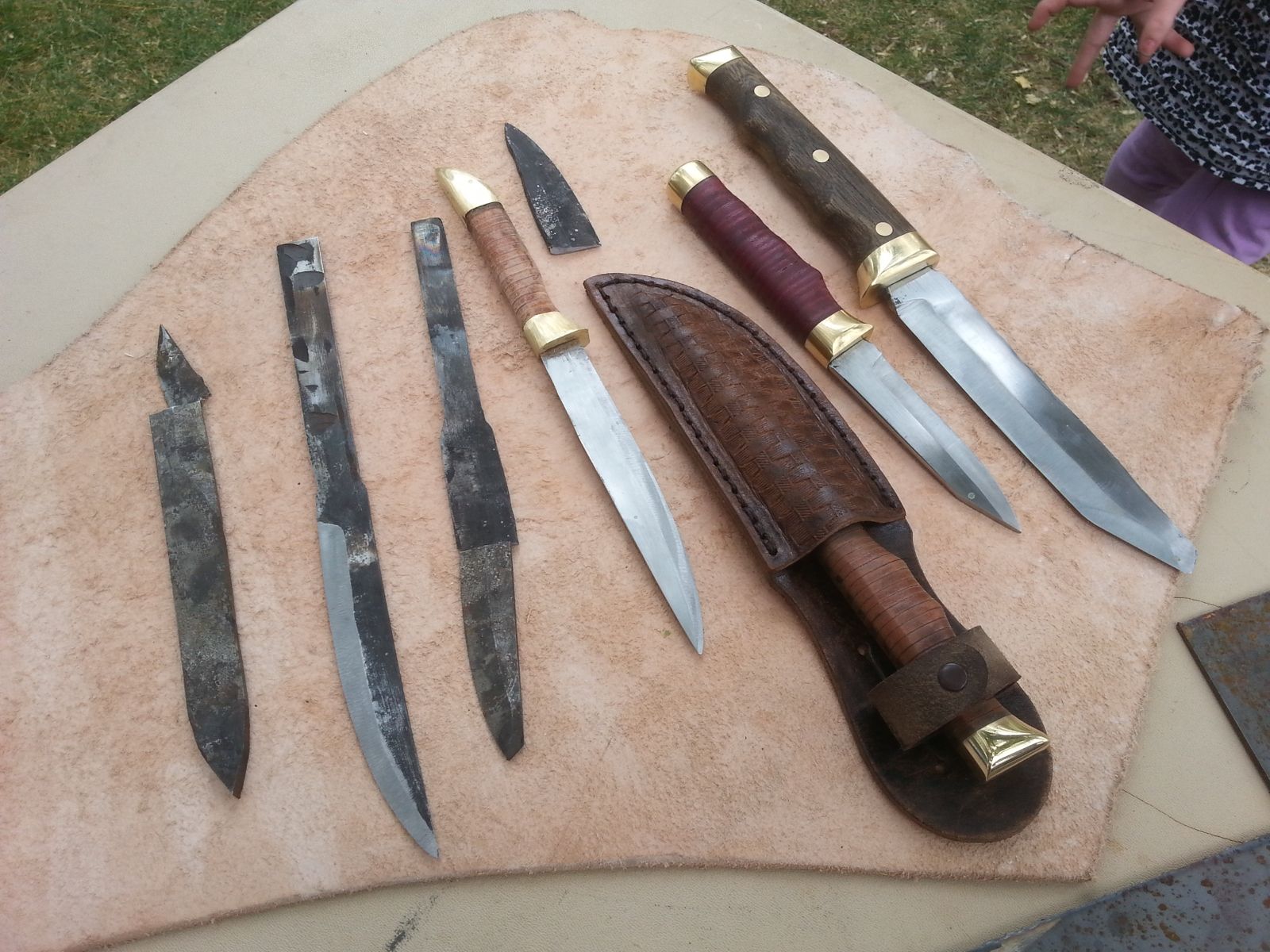 Hand Crafted Custom Blades By Andrey by A Glover