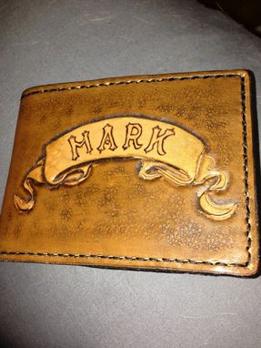 Custom Made Hand Tooled Wallet
