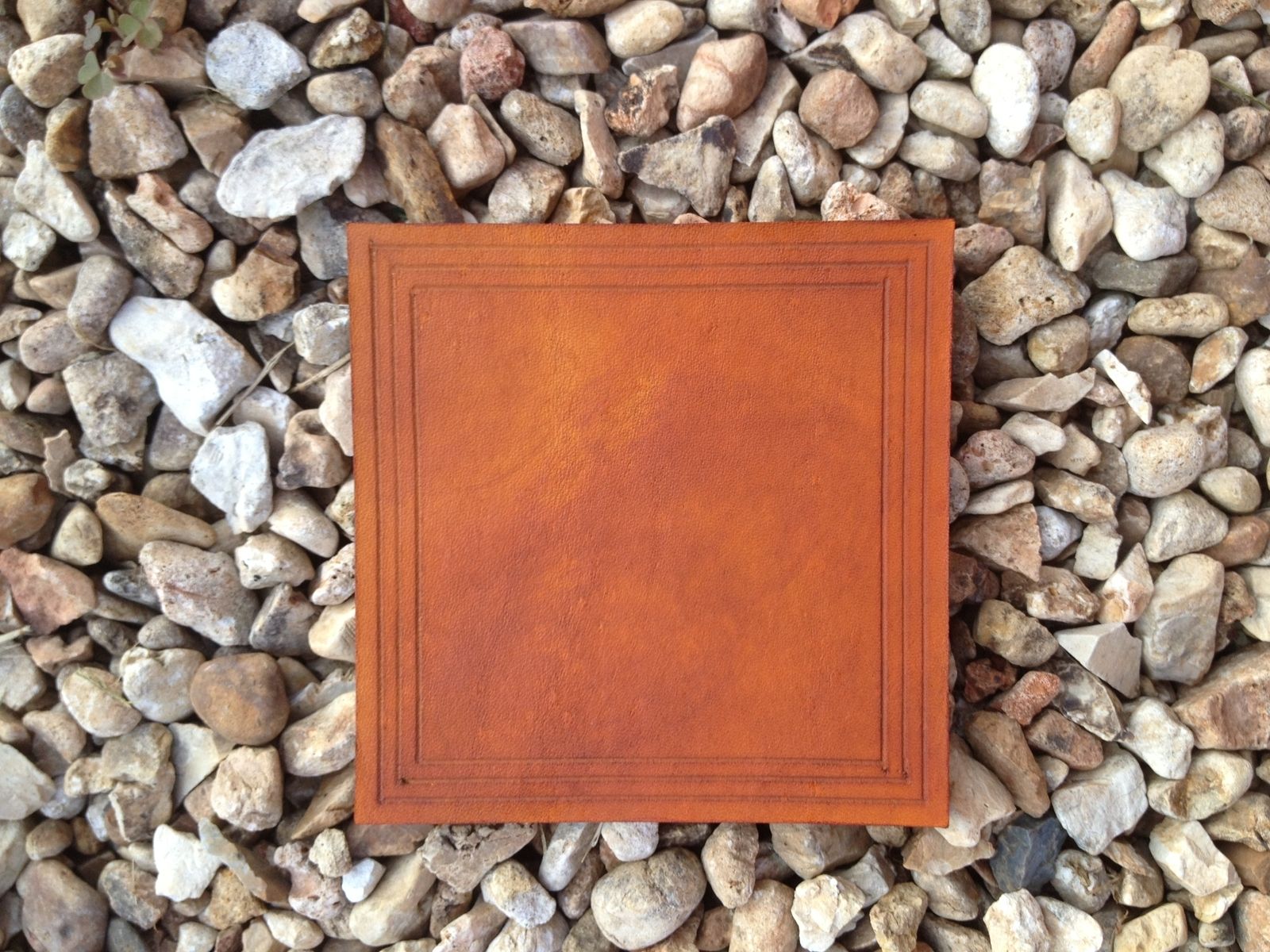 Buy Handmade Customized Leather Coasters, made to order from Ozark