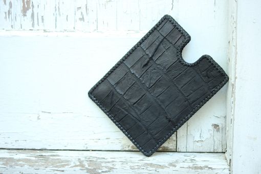 Custom Made Ipad Crocodile Skin Case/Sleeve