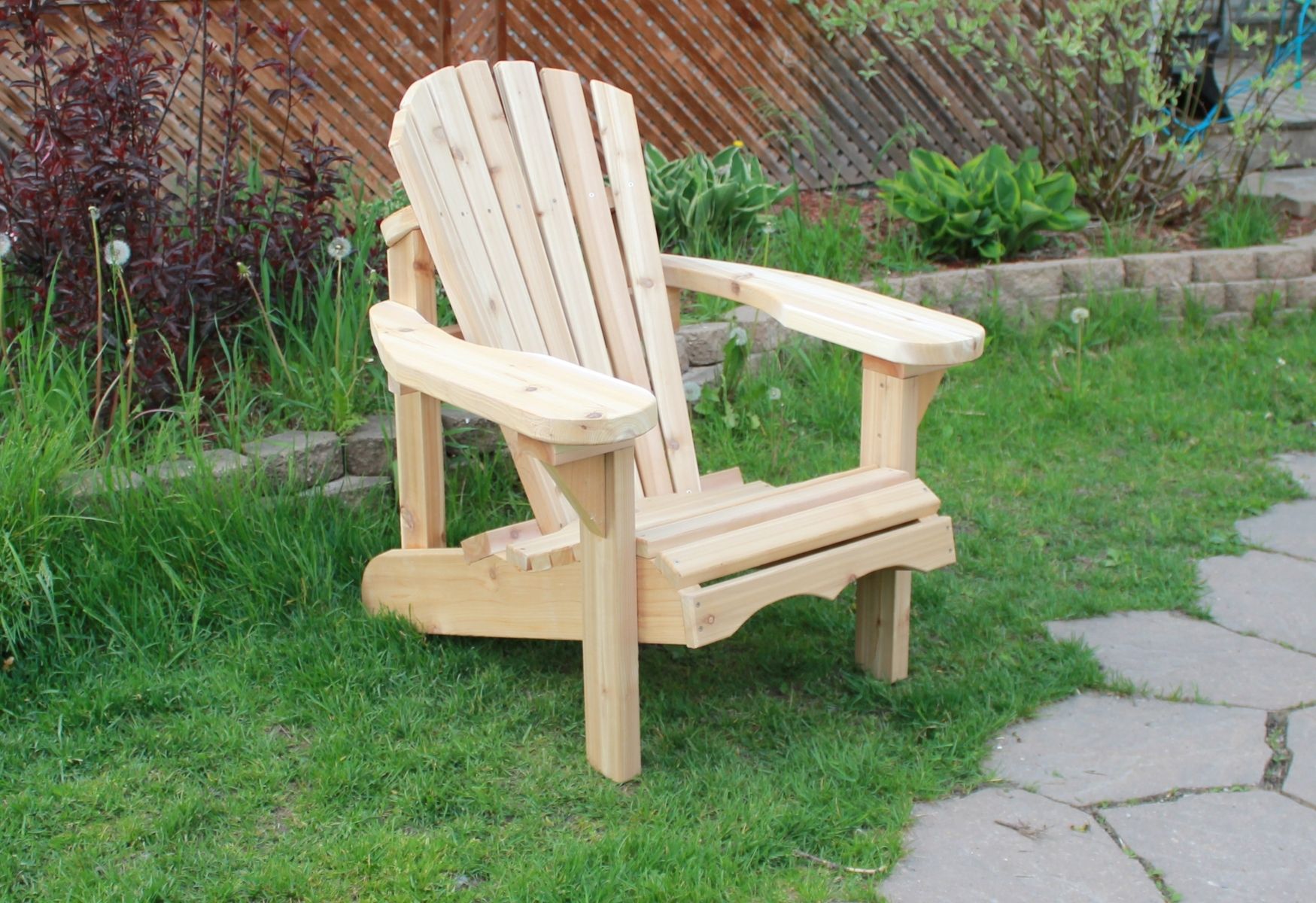 Custom Cedar Adirondack Chair by checkoutmywood 