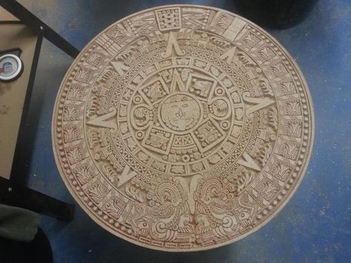 Custom Made Aztec Calendar