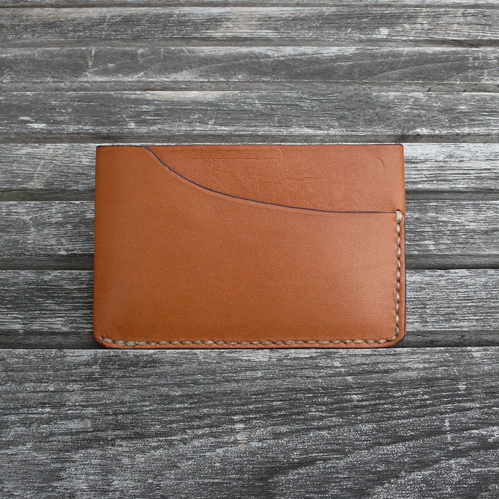 Buy Custom Minimalist Leather Wallet, made to order from GARNY & Co ...