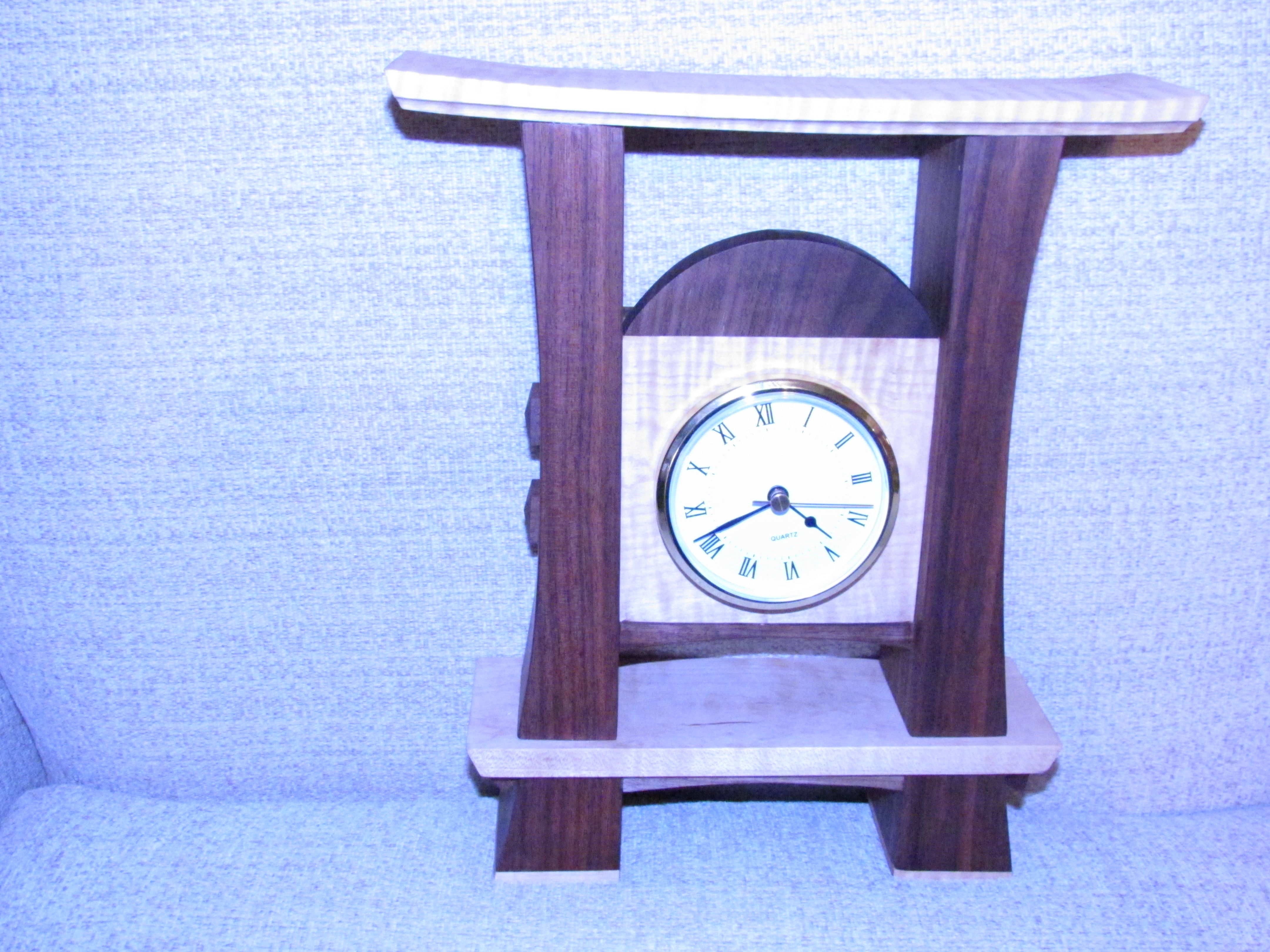 Buy Custom Asian Clock, made to order from Dixie Woodworking