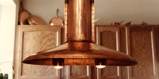 Custom Made Copper Range Hood