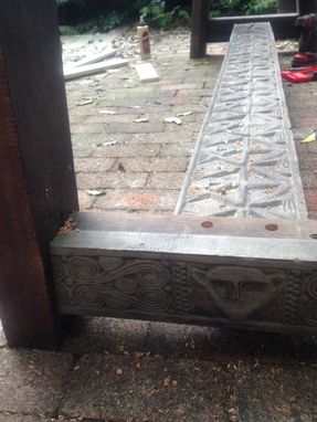 Custom Made Reclaimed Indonesian Door Table