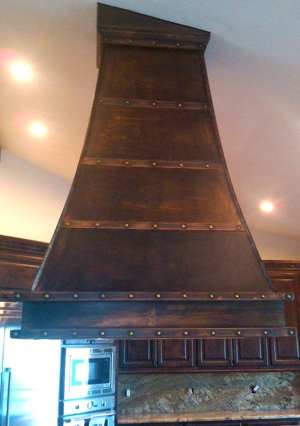 Hand Crafted Copper Range Hoods by Classic Copper Works