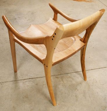 Custom Made Sculpted Low Back Chair