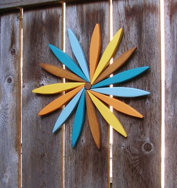 Custom Made Starburst Swirl Wall Art For Outdoor & Indoor Decor