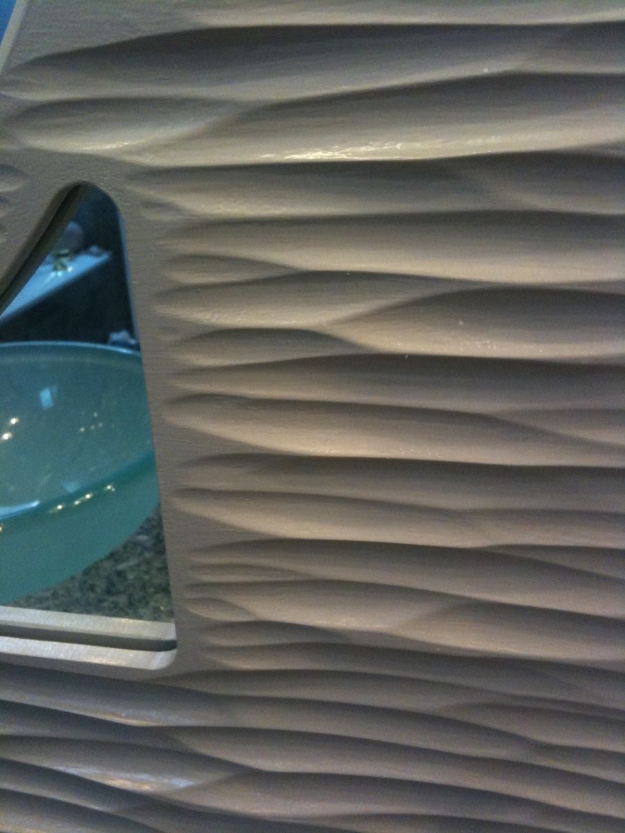 Custom Textured Mirror Panels by Jeffrey Sgroi Designs™