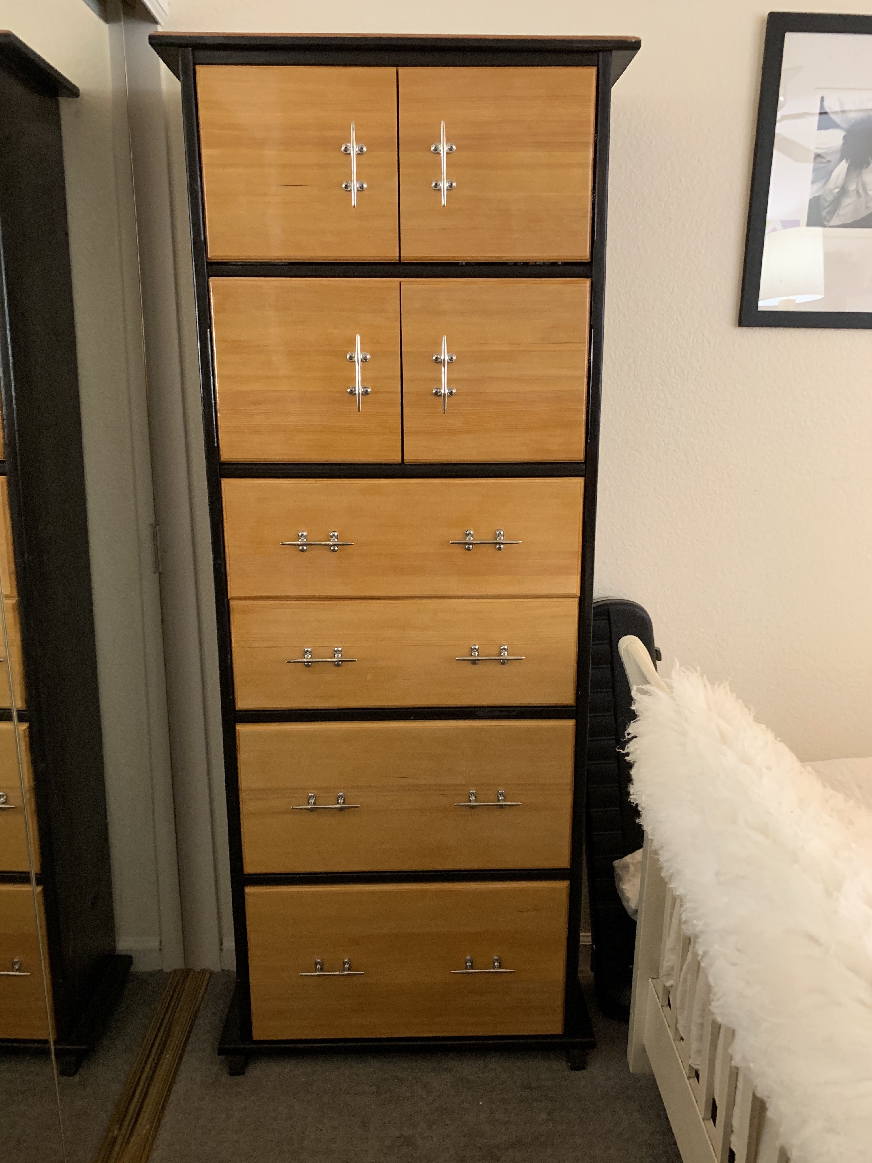 Handmade Tall Narrow Dresser By NorCal Works CustomMade