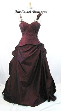 Custom Made Steampunk Wedding Dress