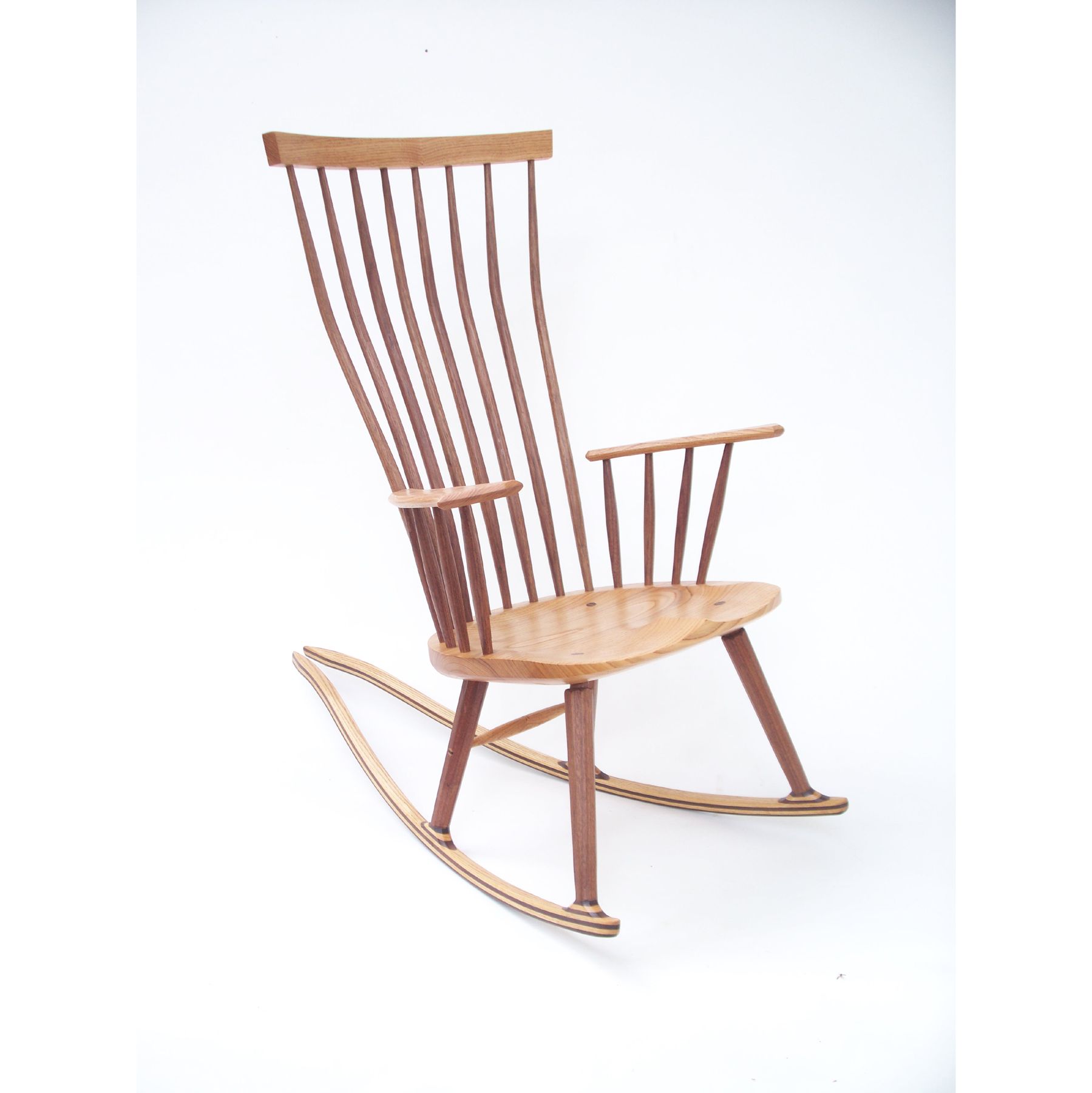 Custom Made Made To Order Rocking Chair by Michael Brown Chairmaker