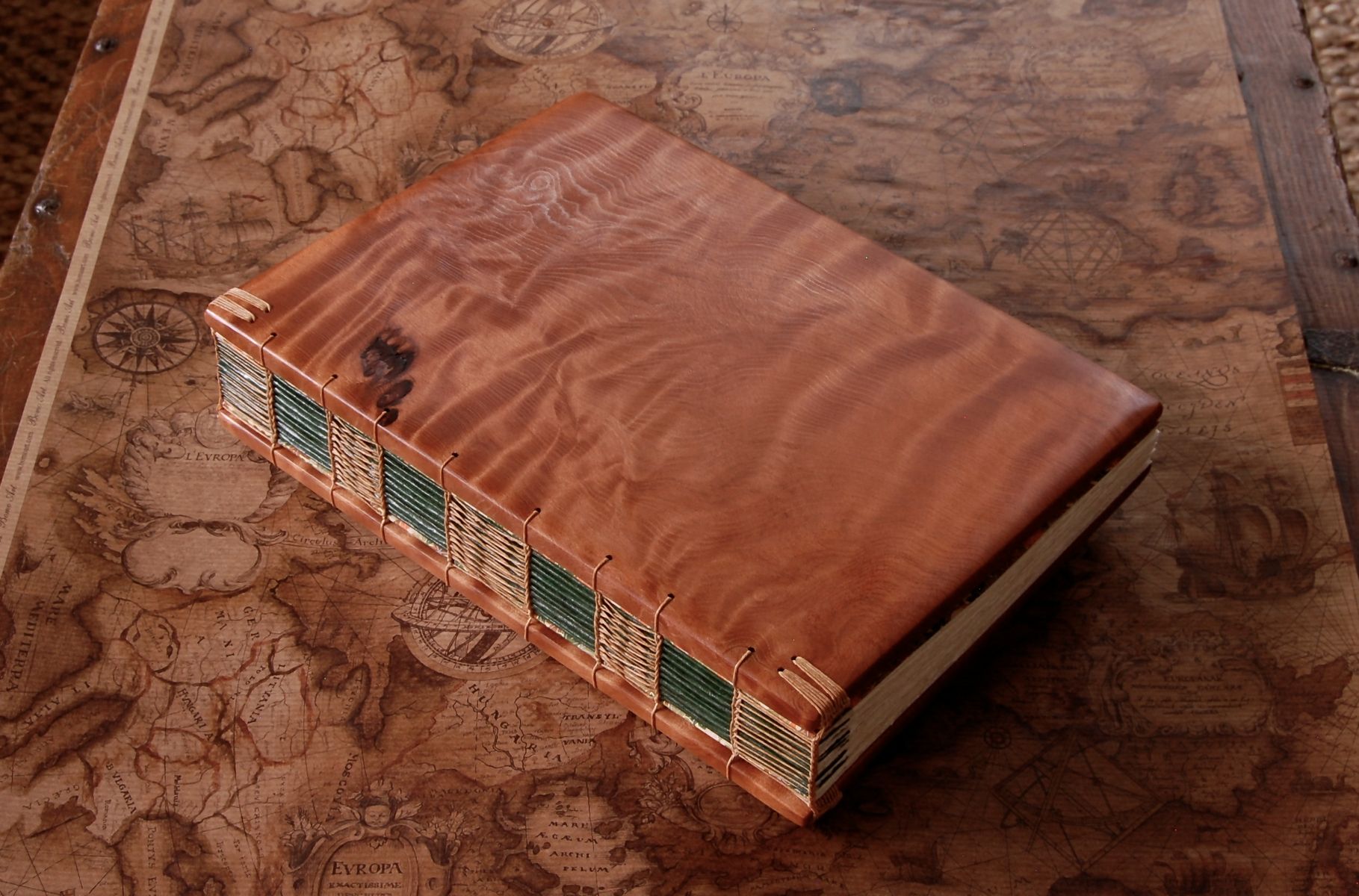 Hand Crafted Reclaimed Redwood Wedding Guest Book / Journal Wood Book ...