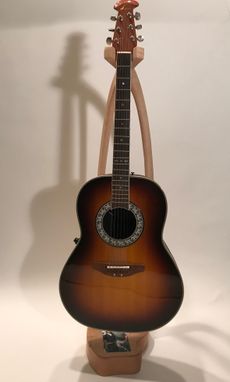 Custom Made Tiger Maple Guitar Stand