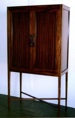 Custom Made Tv Entertainment Cabinet In Rosewood