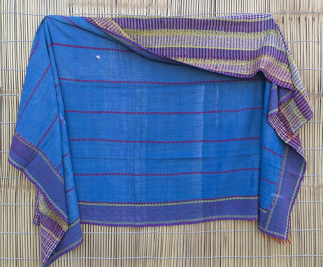 Custom Made Vintage Kantha Quilt, Vintage Sari Quilt, Blanket , Handmade Quilt, Twin Size Quilt , Bed Cover
