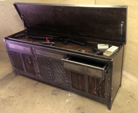 Custom Made Industrial Storage Console