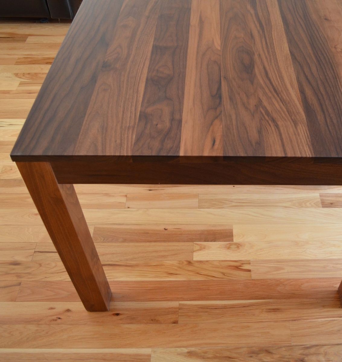 Custom Solid Walnut Dining Table By Fabitecture Custommadecom