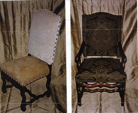 Custom Made #1304 De Mouton Chairs