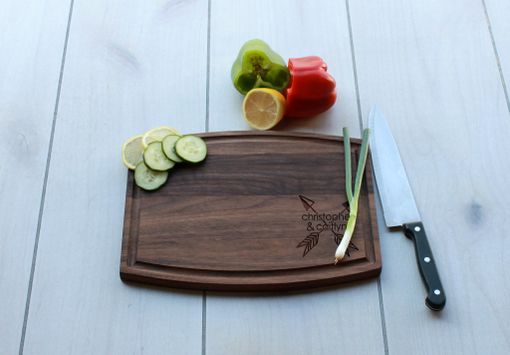 Custom Made Personalized Cutting Board, Engraved Cutting Board, Custom Wedding Gift – Cba-Wal-Christophercaitlyn