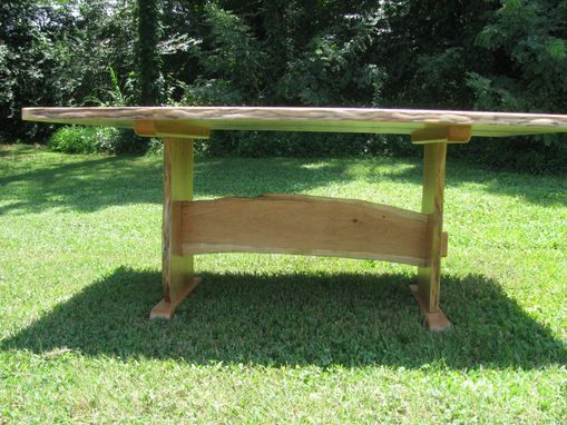 Custom Made Curly Cherry Dining Table