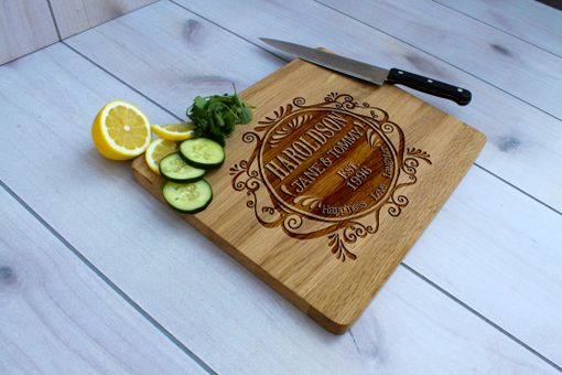 Custom Made Personalized Cutting Board, Engraved Cutting Board, Custom Wedding Gift – Cb-Wo-Haroldson