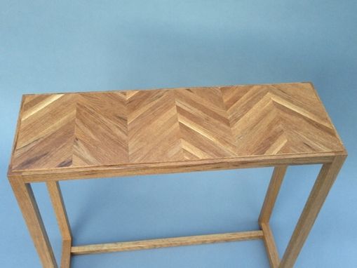 Custom Made White Oak Hall Table