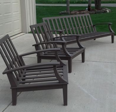 Custom Made Cypress Patio Furniture