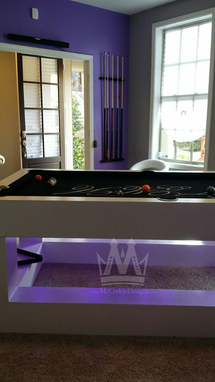 Custom Made Custom (Mraba) Billiards Pool Table !