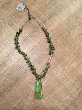 Custom Made Natural Turquoise Necklace