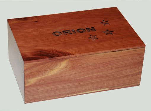Custom Made Cedar Keepsake Box
