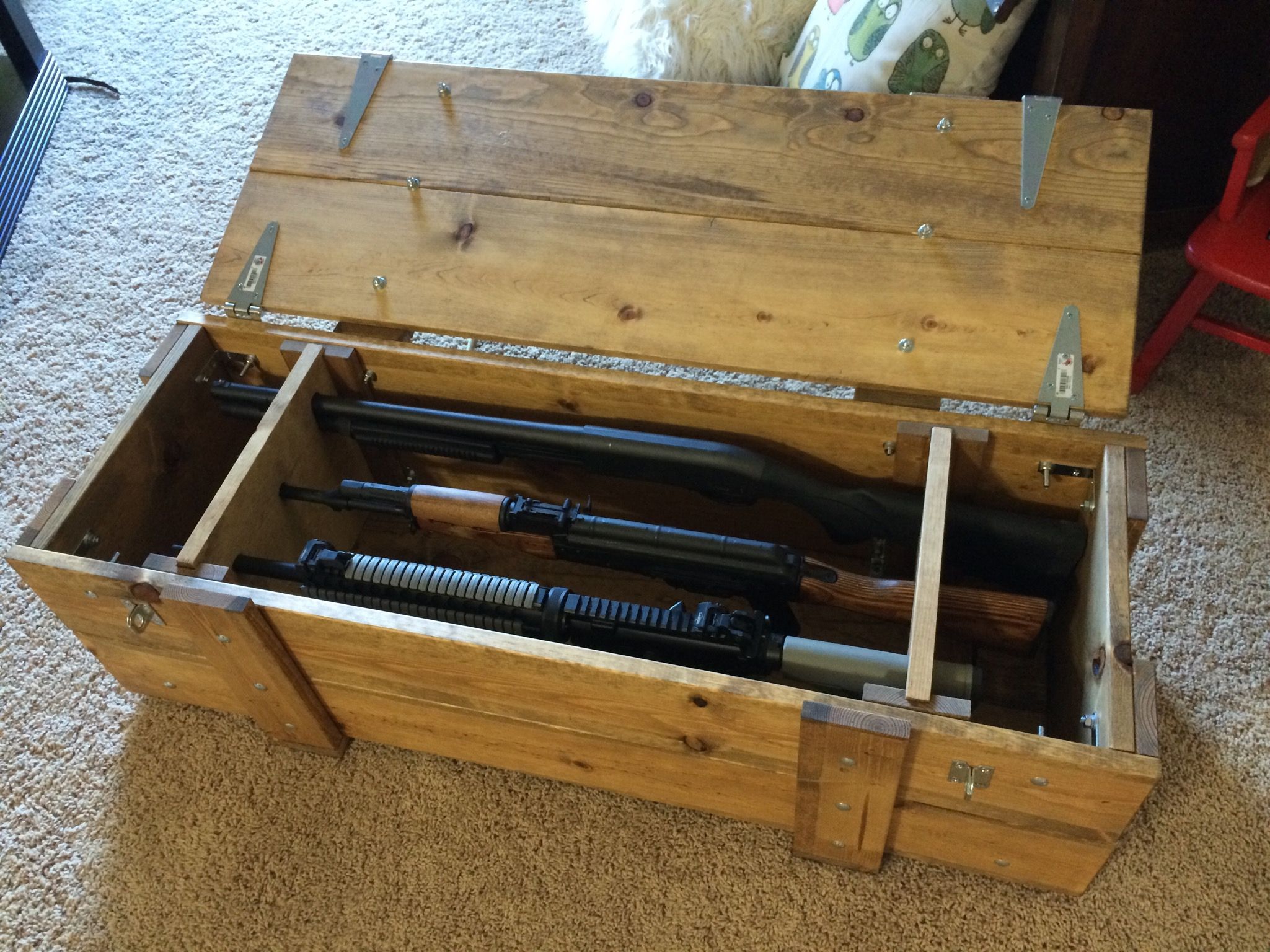 Diy Wooden Gun Case - Image to u