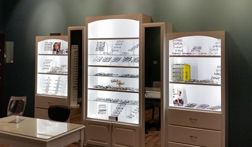Custom Made Office Display Cases