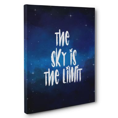 Custom Made The Sky Is The Limit Canvas Wall Art