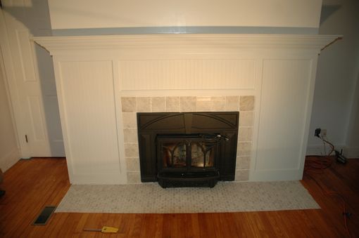Custom Made Custom Fireplace Surround & Tile Remodel