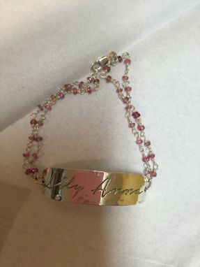 Custom Made Baby Identification Bracelet