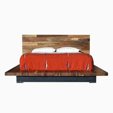 Custom Made Custom Reclaimed Wood Platform Bed