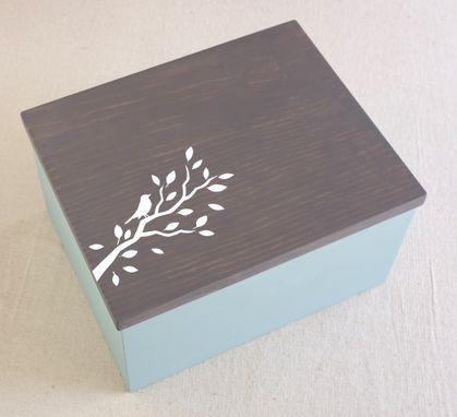 Custom Made Jewelry Box - Wooden Box - Keepsake Box, Necklace Box, Wedding Box, Wood Jewelry Box, Photo Box