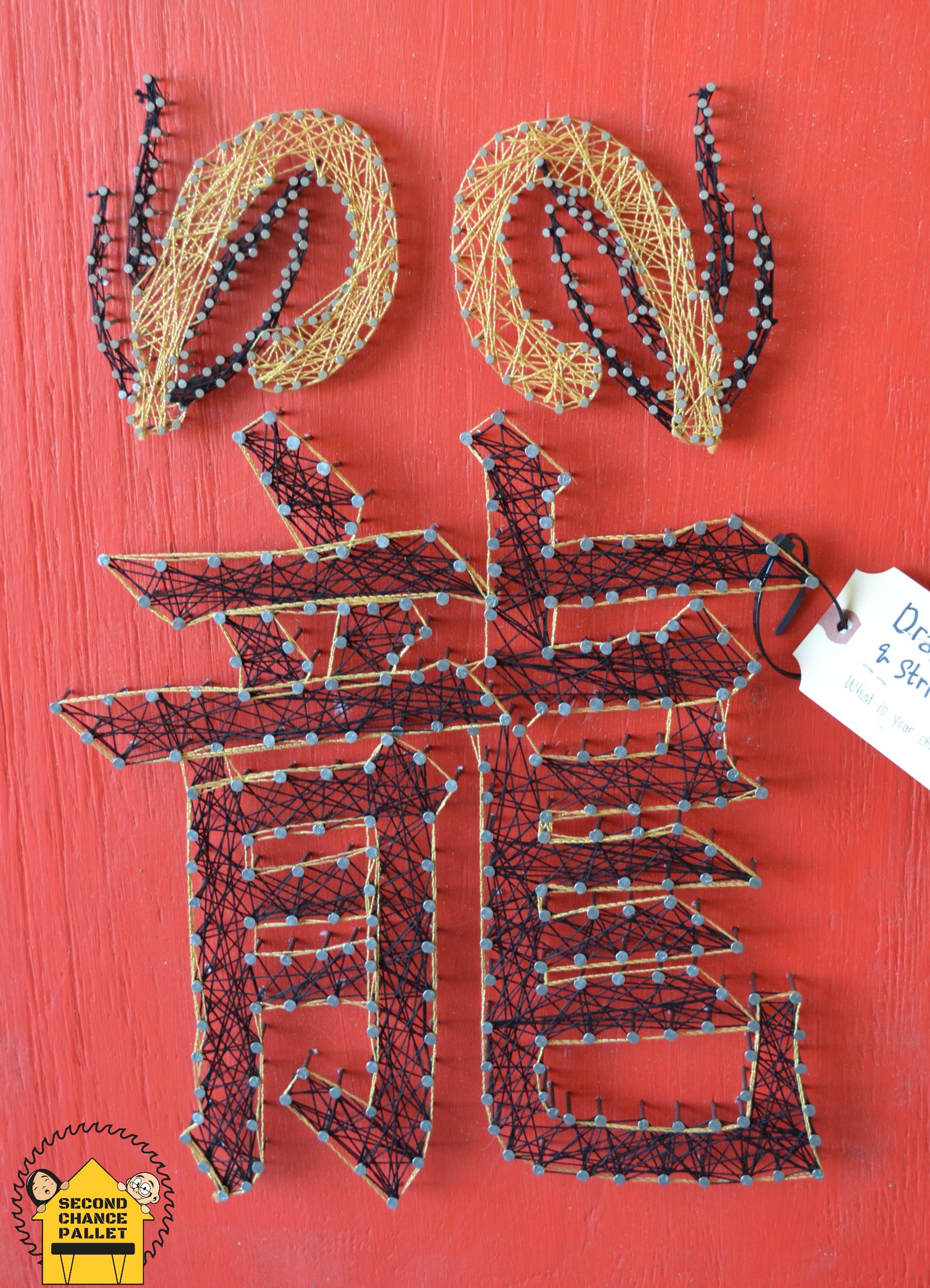 Buy Custom Made Nail And String Art Chinese Character Japanese