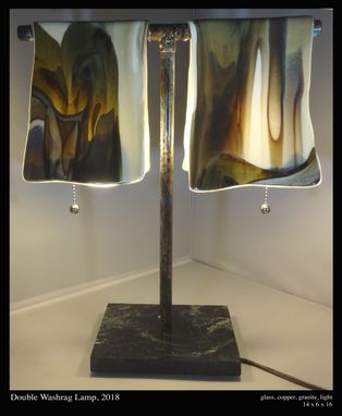 Custom Made Double Washrag Lamp
