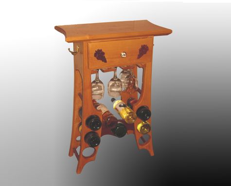 Custom Made Wine Tasting Table