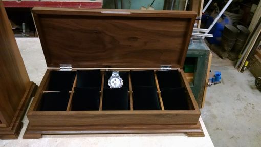 Custom Made Walnut Watch Box